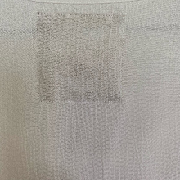 Harlow White Jasmine Woven Lightweight Oversized Short Sleeve Top- Sz-S - Picture 4 of 15